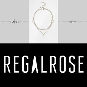 RegalRose Silver Chokers (Set of 3)
